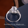 cubic zirconia ring jewelry factory engagement ring